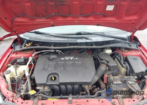 2010 Toyota Corolla S из США, поврежденный, VIN 2T1BU4EE9AC260042